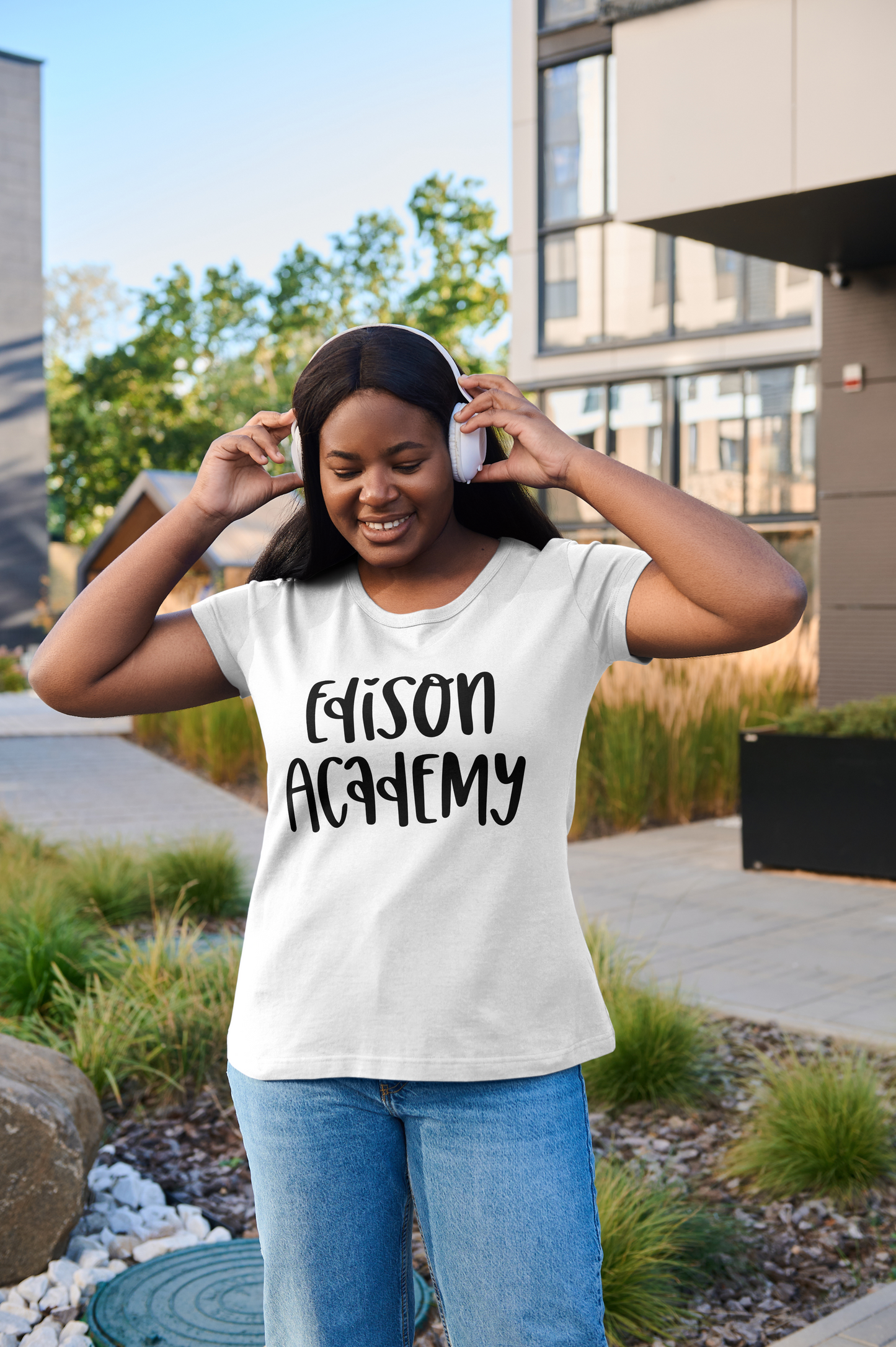 Edison Academy I Heart Font I Shirt