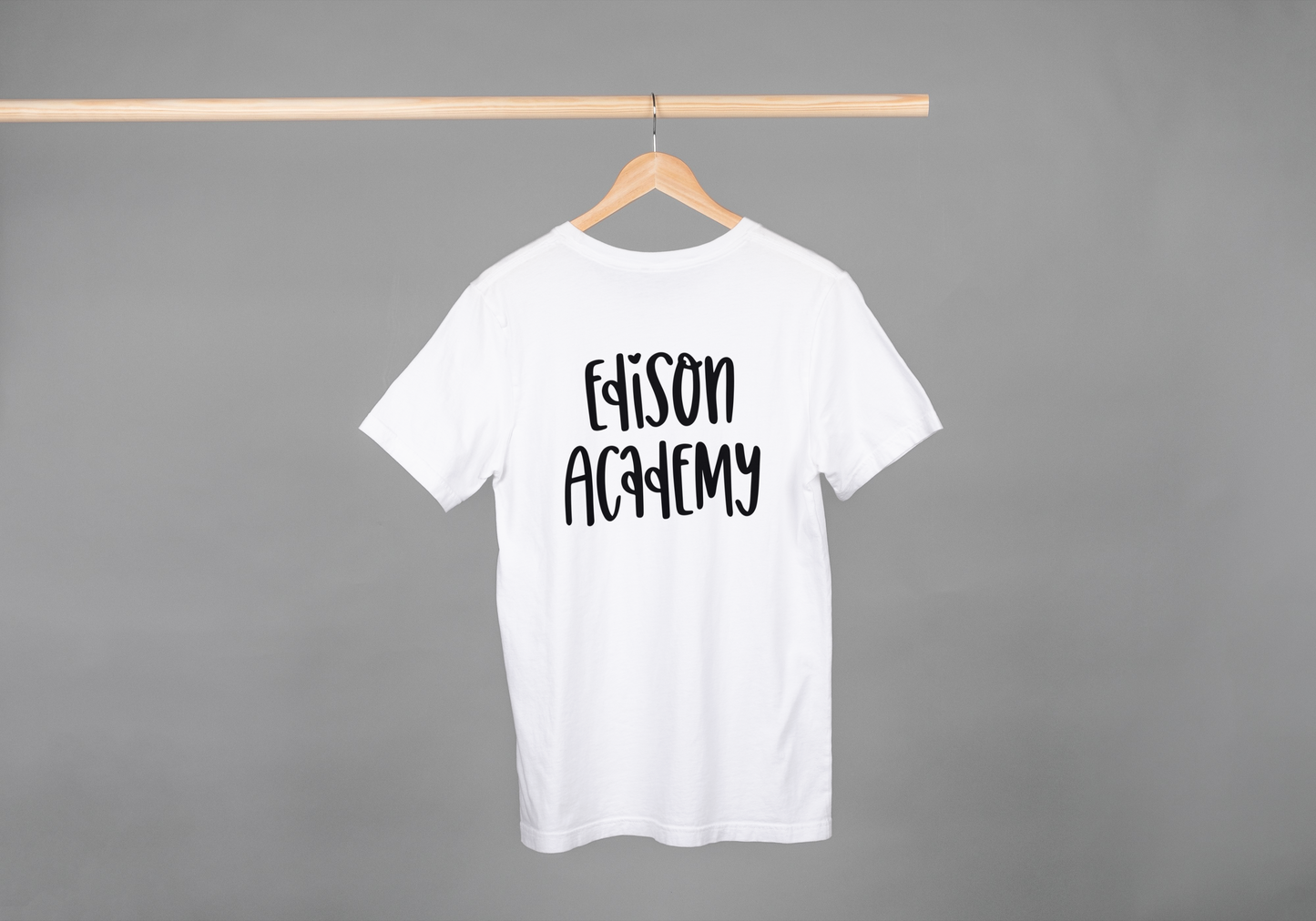 Edison Academy I Heart Font I Shirt